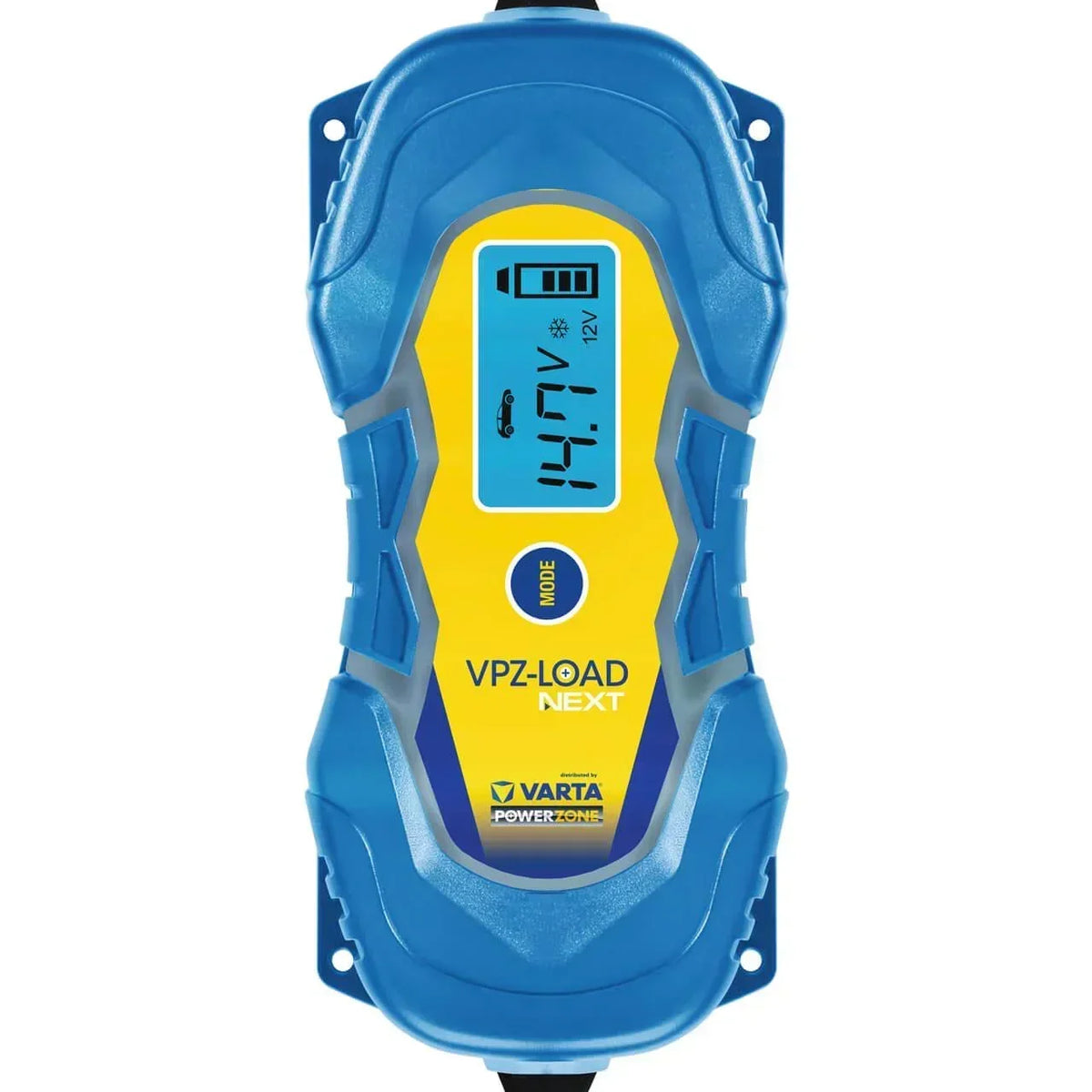 Batterieladegeraet fuer Auto und Motorraeder Varta Powerzone VPZ-LOAD 5000 NEXT 6V 2,5A 12V 5A oben