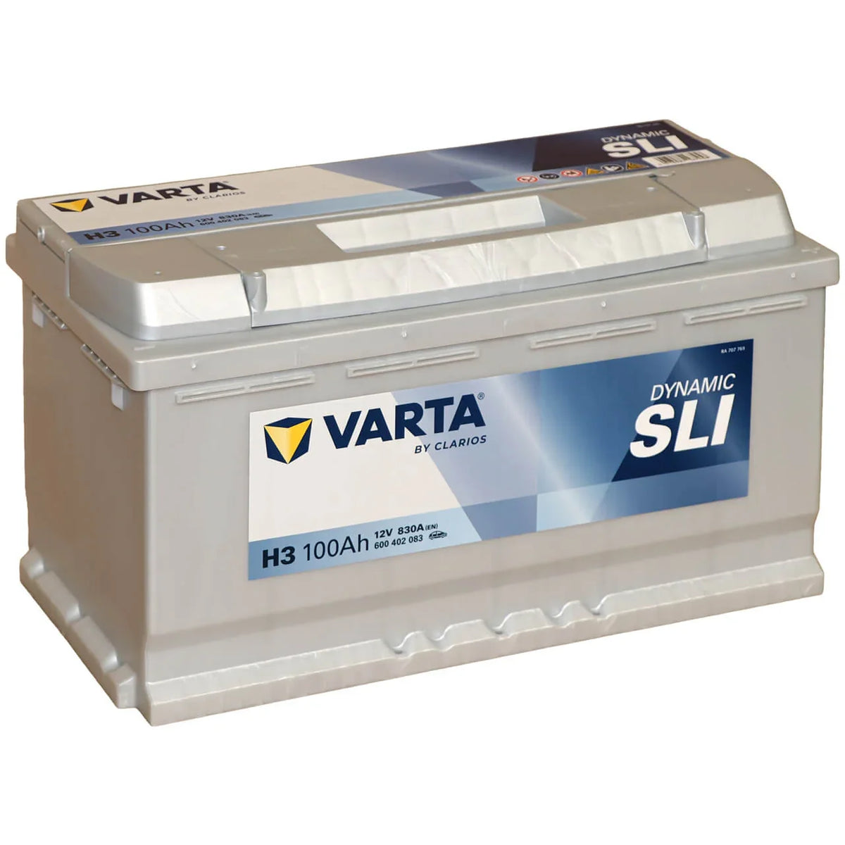 Varta H3 Dynamic SLI 12V 100Ah 830A/EN Autobatterie
