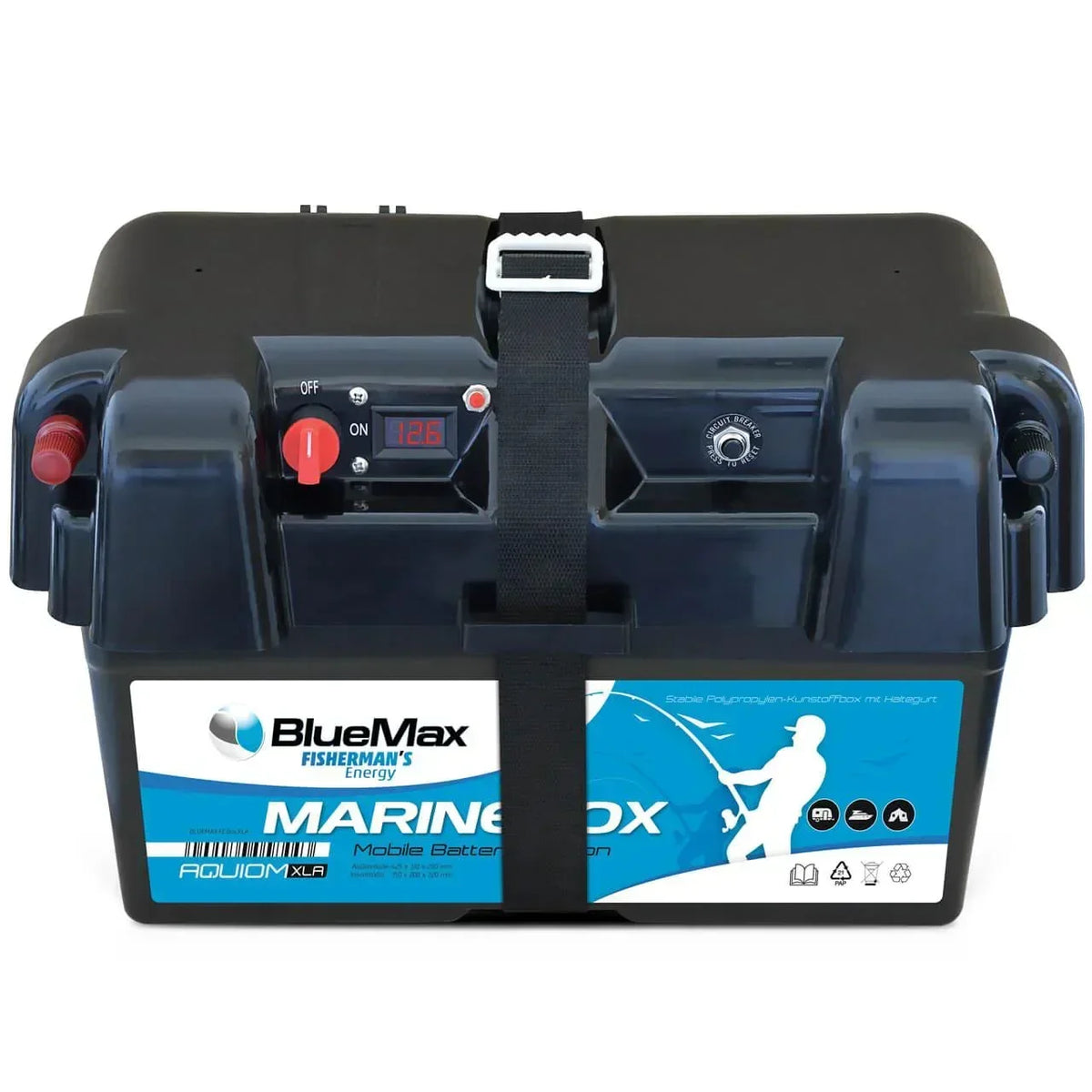 Batteriebox BLUEMAX Fishermans Energy XLA Front