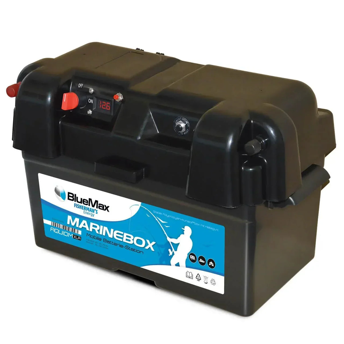 Batteriebox BLUEMAX Fishermans Energy XLA Seite rechts