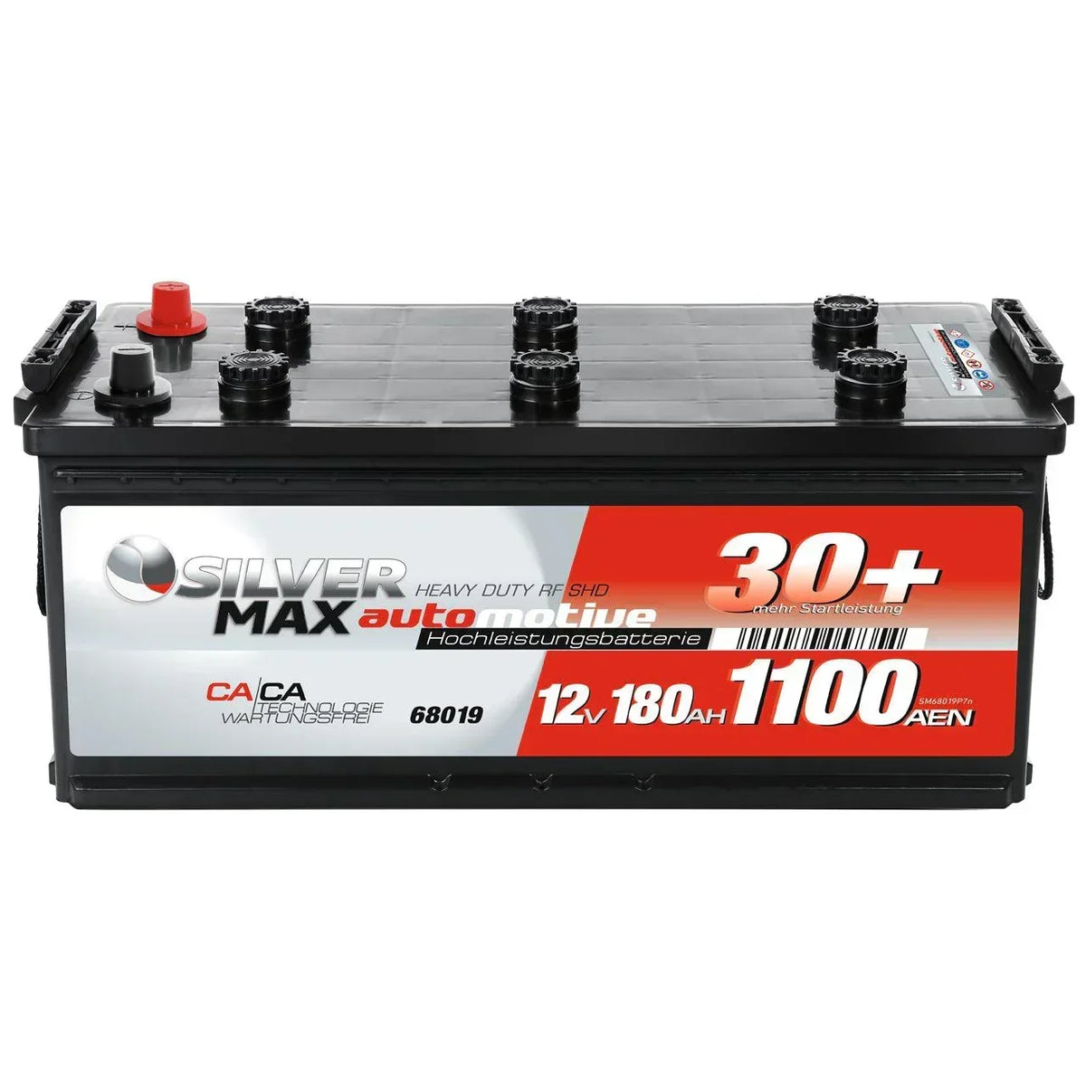 SilverMax 68019 12V 180Ah 1100A/EN Nutzfahrzeugbatterie