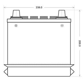 BIG Premium 53880 12V 38Ah 240A/EN Autobatterie
