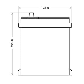 BIG Premium 54577 12V 45Ah 300A/EN Autobatterie