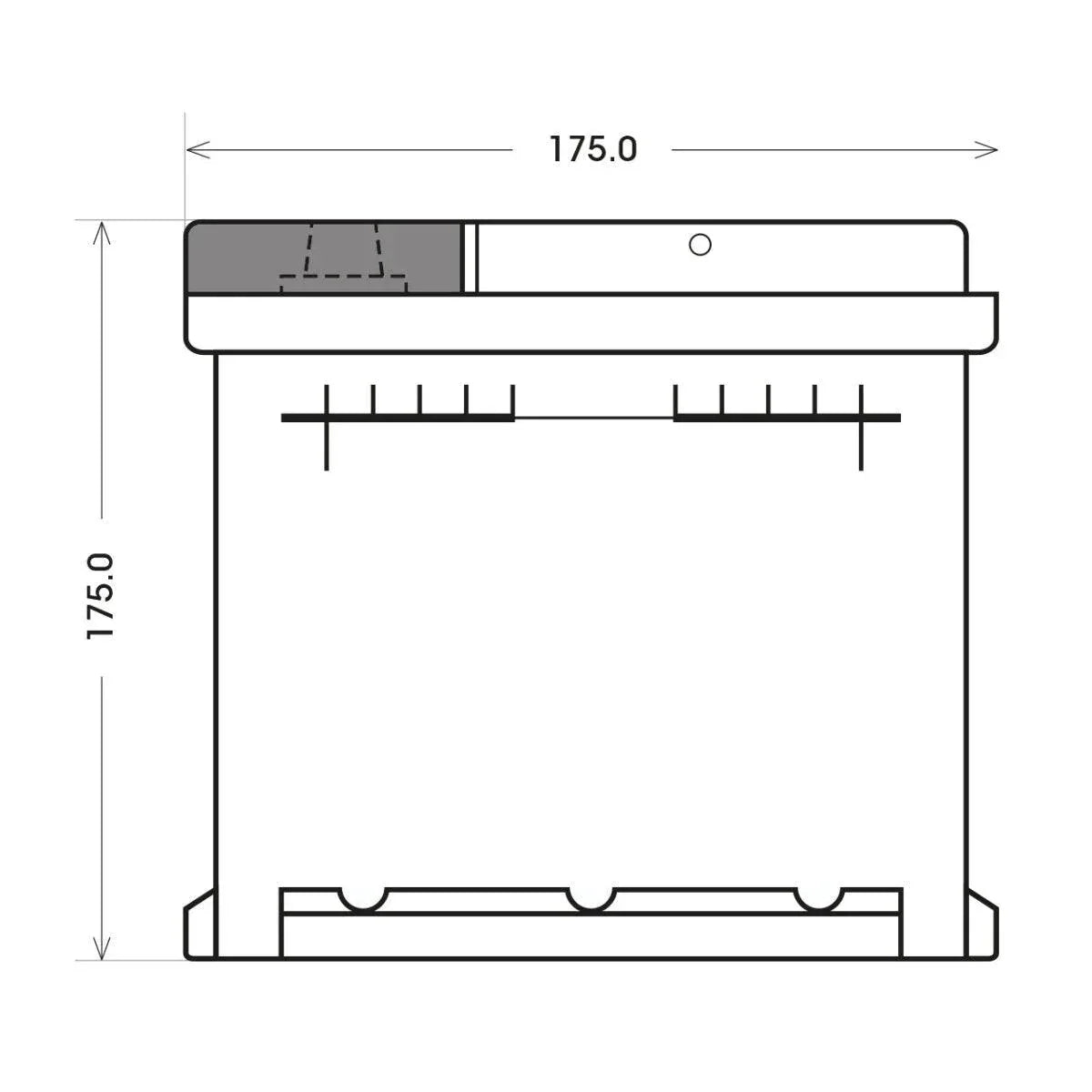 BIG Premium 55566 12V 55Ah 420A/EN Autobatterie
