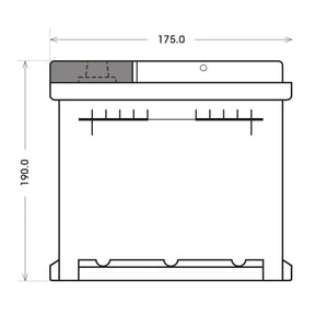 BIG Premium 56111 12V 61Ah 540A/EN Autobatterie