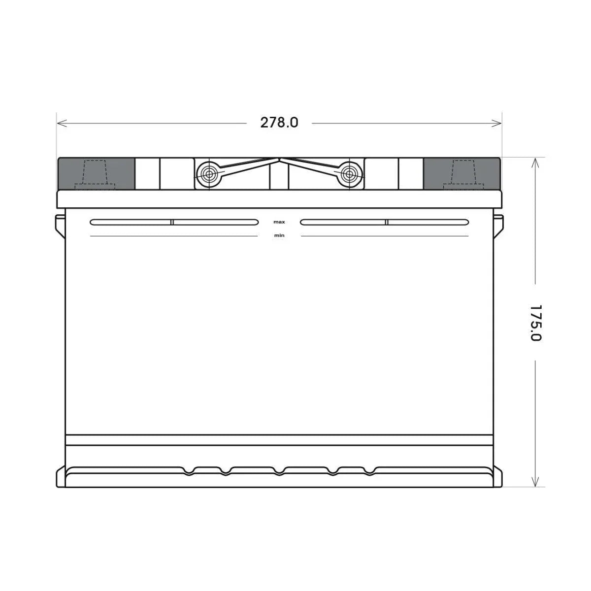 BIG Premium 56530 12V 65Ah 540A/EN Autobatterie