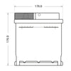 BIG Premium 57539 12V 75Ah 640A/EN Autobatterie