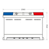 BIG +30% T-Modell 12V 75Ah 700A/EN Autobatterie