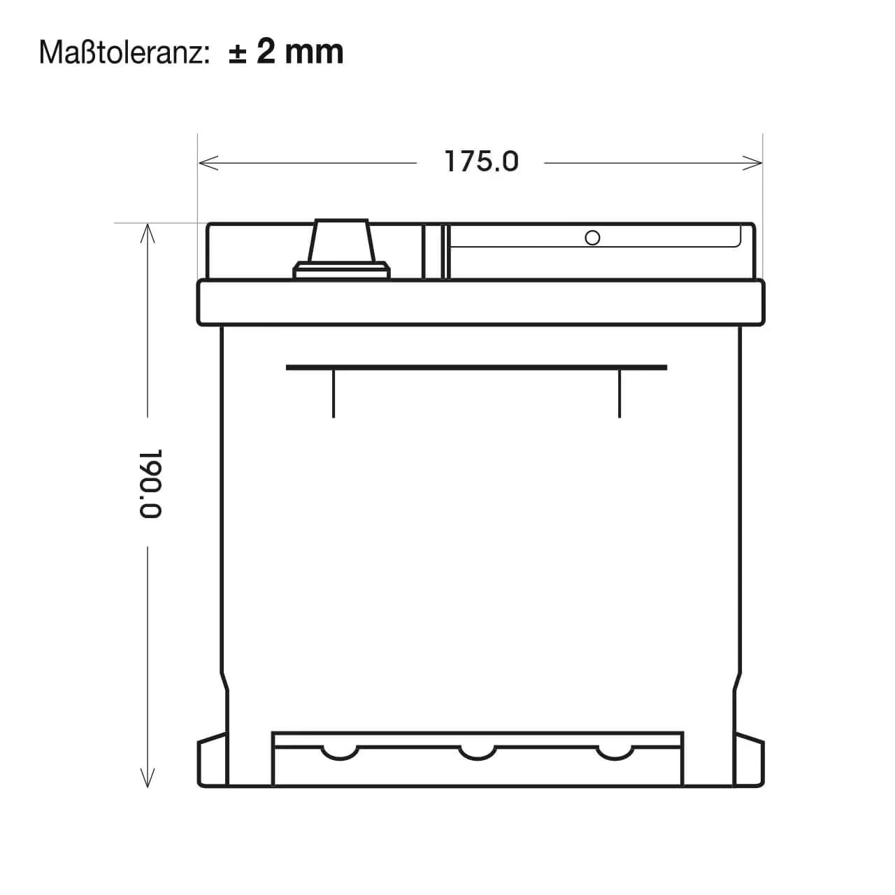 BIG Start-Stop EFB 12V 70Ah 700A/EN Autobatterie