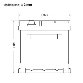 BIG Start-Stop EFB 12V 70Ah 700A/EN Autobatterie