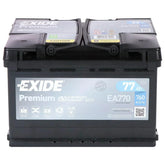 Autobatterie Exide Premium Carbon Boost 2.0 EA770 12V 77Ah Front