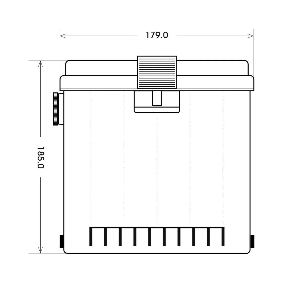 BIG USA CAR 57575 12V 75Ah 510A/EN US Autobatterie