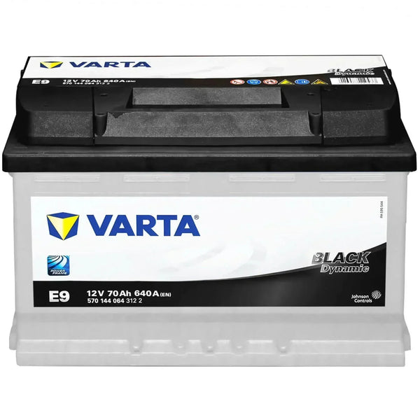Varta E9 Black Dynamic 12V 70Ah 640A/EN Autobatterie