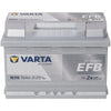 Varta N70 Dynamic EFB 12V 70Ah 760A/EN Autobatterie