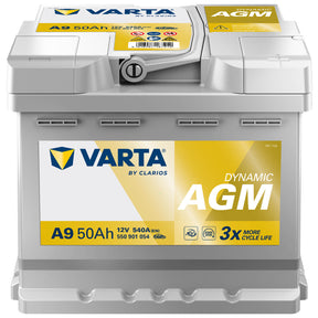 Varta A9 Dynamic AGM 12V 50Ah 540A/EN