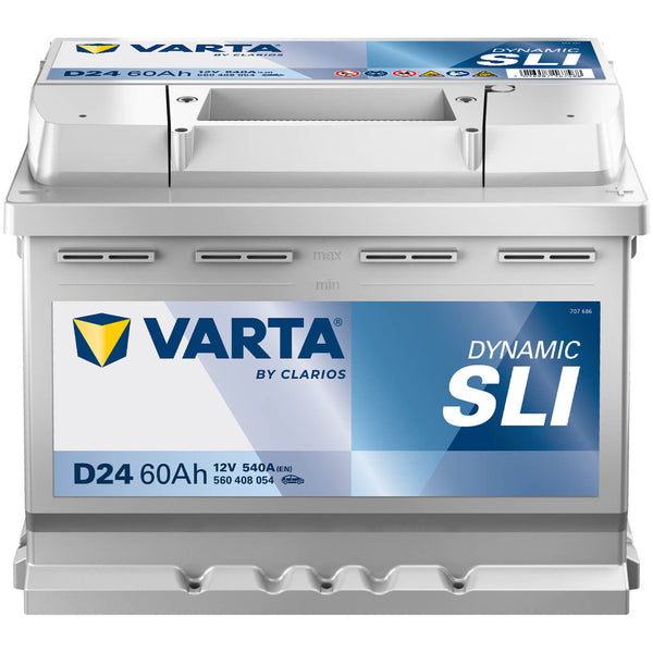 Varta D24 Dynamic SLI 12V 60Ah 540A/EN Autobatterie