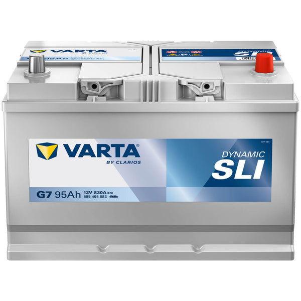 Varta G7 Dynamic SLI 12V 95Ah 830A/EN Autobatterie