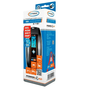 Auto und Motorrad Batterieladegerät Cartools Powerload 6V / 12V 4A Verpackung Front