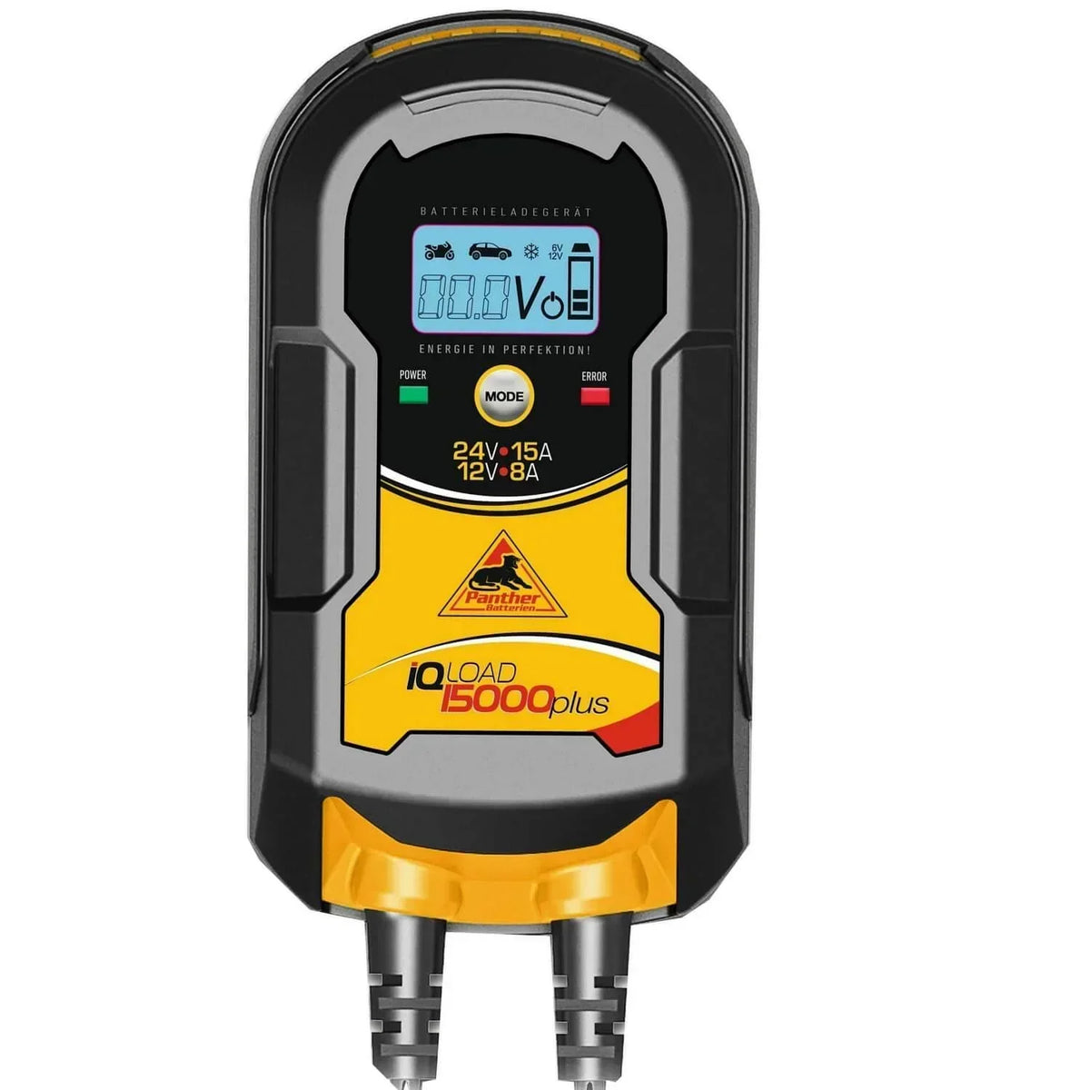 Panther iQ-Load 15000 Plus 12V 8A / 24V 15A Batterieladegerät