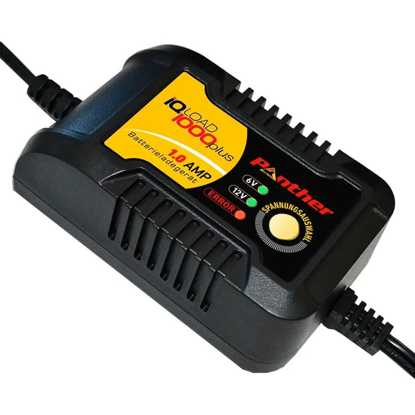 Panther iQ-Load 1000 Plus 6V 1A / 12V 1A Batterieladegerät
