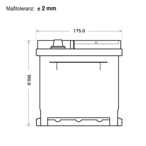 SilverMax EV EFB 12V 60Ah 640A/EN Bordnetzbatterie