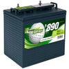 Golf Cart und Utility Vehicle Batterie GreenMax T-890 (GC8) 8V 190Ah Seite links