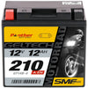 Motorradbatterie Panther GEL GT14B-4 51422 12V 12Ah Front