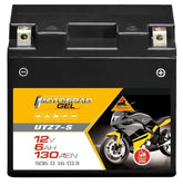 Motorradbatterie Panther GEL UTZ7-S 50616 12V 6Ah Front