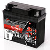 Motorradbatterie BlackMax Motorsport GEL 51913 12V 22Ah Seite rechts
