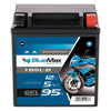 BLUEMAX Motorsport 50512 GEL 12V 5Ah 95A/EN Motorradbatterie