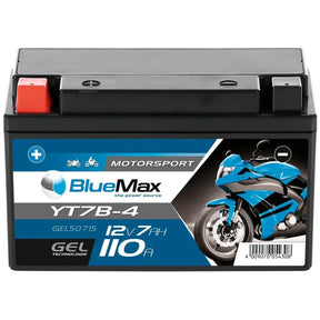BLUEMAX Motorsport 50715 GEL 12V 7Ah 110A/EN Motorradbatterie