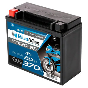 BLUEMAX Motorsport 52013 GEL 12V 20Ah 370A/EN Motorradbatterie