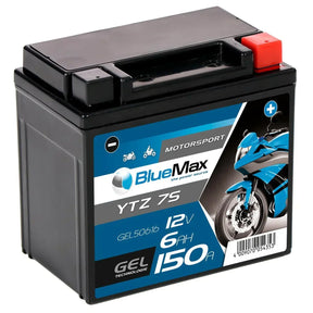 BLUEMAX Motorsport 50616 GEL 12V 6Ah 150A/EN Motorradbatterie