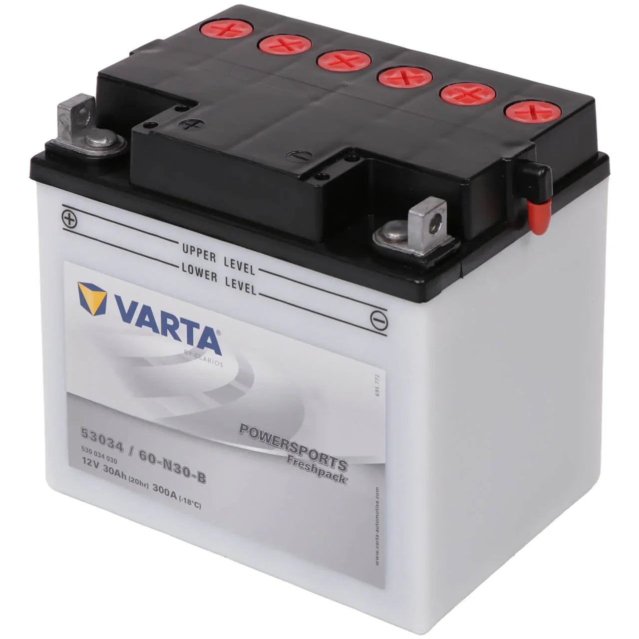 Varta Powersports 53034 12V 30Ah 300A Motorradbatterie