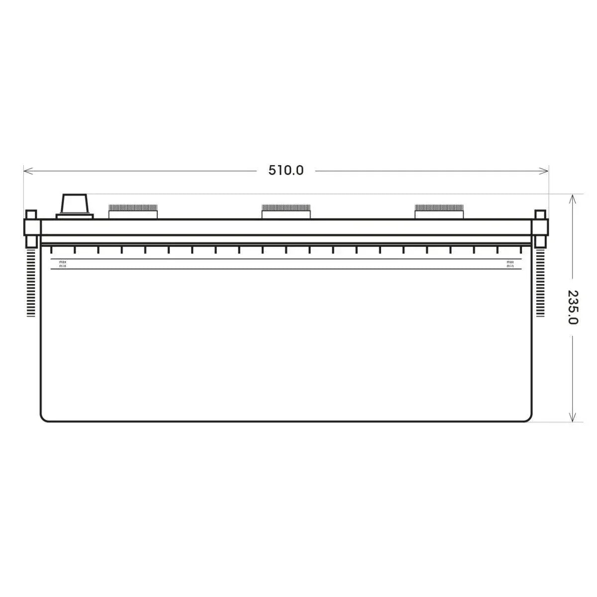 BIG Premium 62038 12V 120Ah 680A/EN LKW Batterie