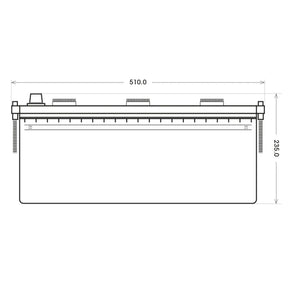 BIG Premium 62038 12V 120Ah 680A/EN LKW Batterie
