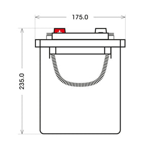 BIG Premium 62038 12V 120Ah 680A/EN LKW Batterie