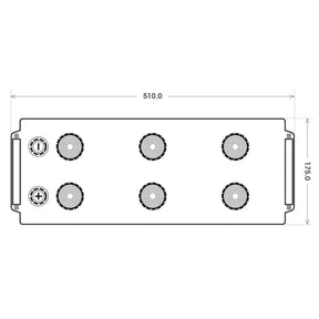 BIG Premium 62038 12V 120Ah 680A/EN LKW Batterie
