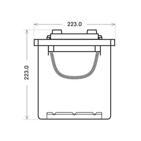 BIG Premium 68019 12V 180Ah 1000A/EN LKW Batterie