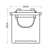 BIG Premium 68089 12V 180Ah 1100A/EN LKW Batterie