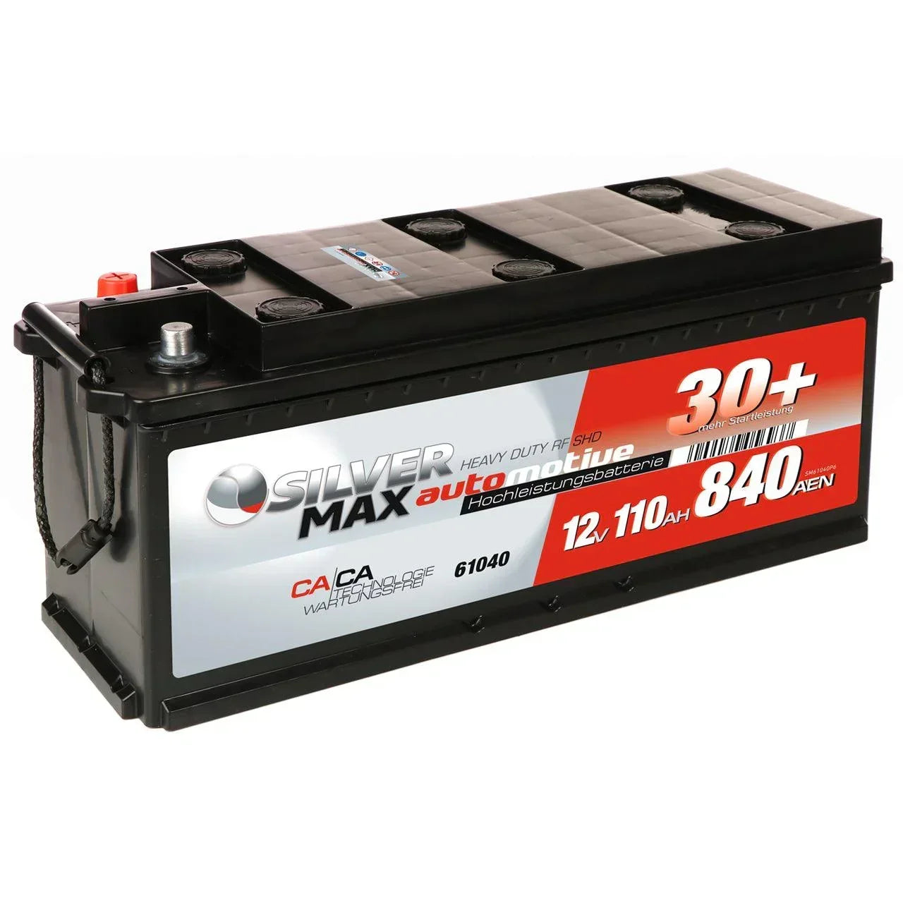 SilverMax 61040 12V 110Ah 840A/EN Nutzfahrzeugbatterie