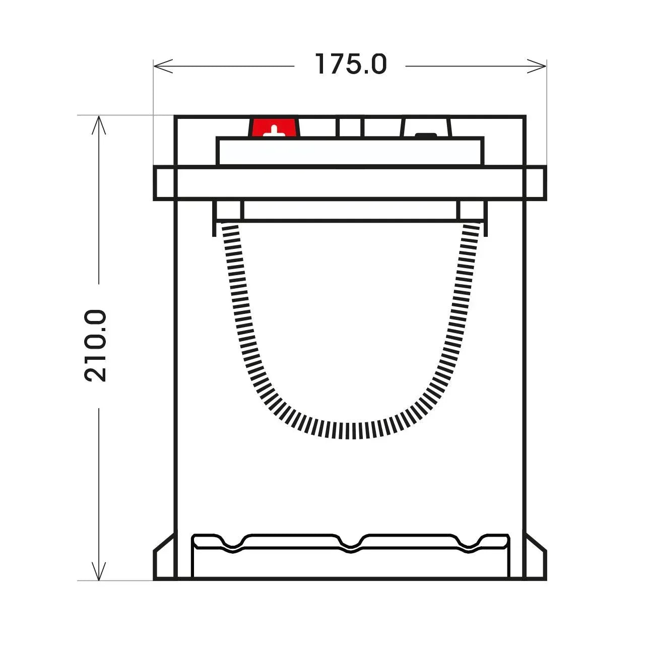 SilverMax 61040 12V 110Ah 840A/EN Nutzfahrzeugbatterie