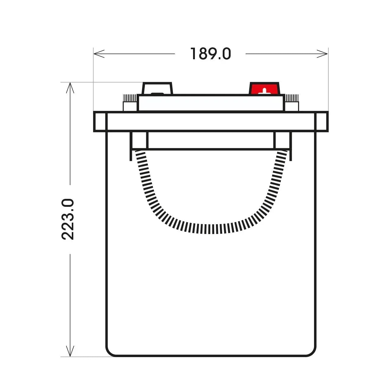 SilverMax 62045 12V 120Ah 750A/EN Nutzfahrzeugbatterie
