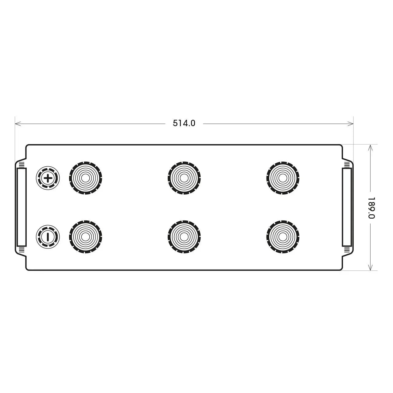 SilverMax 64035 12V 140Ah 840A/EN Nutzfahrzeugbatterie