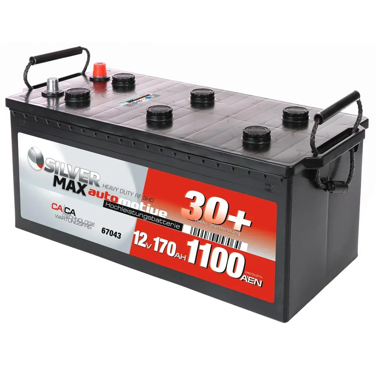 SilverMax 67043 12V 170Ah 1100A/EN Nutzfahrzeugbatterie