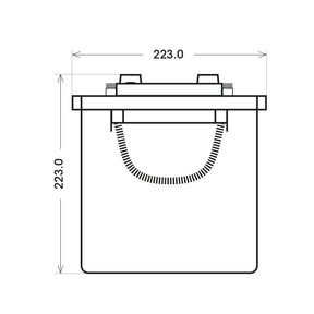 SilverMax 68032 12V 180Ah 1100A/EN Nutzfahrzeugbatterie