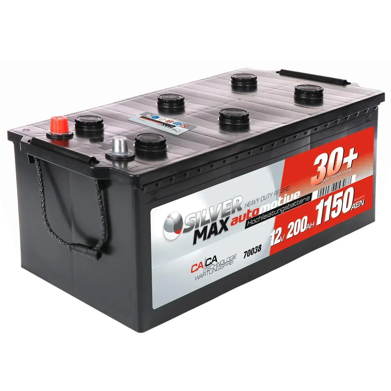 SilverMax 70038 12V 200Ah 1150A/EN Nutzfahrzeugbatterie