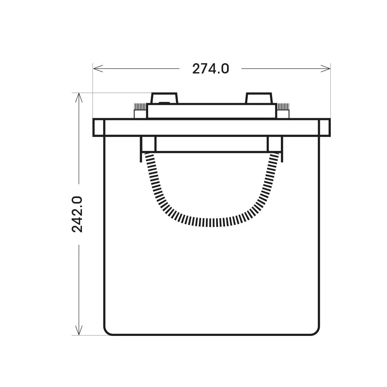 SilverMax 70038 12V 200Ah 1150A/EN Nutzfahrzeugbatterie