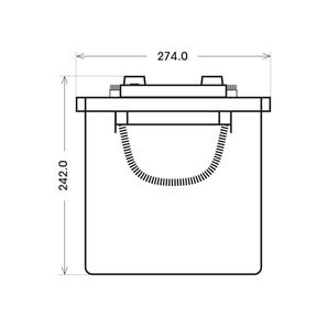 SilverMax 70038 12V 200Ah 1150A/EN Nutzfahrzeugbatterie