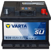 Nutzfahrzeugbatterie Varta Black Promotive B39 12V 45Ah 545200030A742 Front